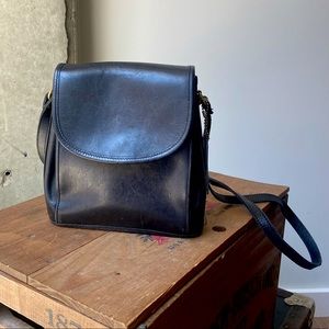 Vintage By Otis Genuine Leather Purse, Black